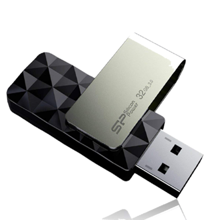 Silicon Power 32GB USB 3.0 Flash Drive, Blaze B30